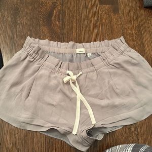 Silk shorts